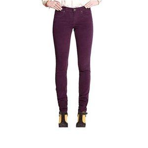 Henry & Belle Corduroy Skinny Jeans in Eggplant